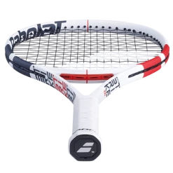 Cheap ❤️ Babolat Pure Strike 100 Unstrung White Red Black ✨ -Deals Tennis Store 101400 Pure Strike 100 100 4 Horizontal