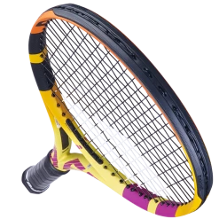Flash Sale 🎁 Babolat Pure Aero RAFA Unstrung Yellow Orange Purple 🛒 -Deals Tennis Store 101455 Pure Aero Rafa 100 5 bumper