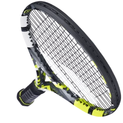 Deals ✨ Babolat Pure Aero Unstrung Grey Yellow White 🤩 -Deals Tennis Store 101479 Pure Aero 370 5 Bumper