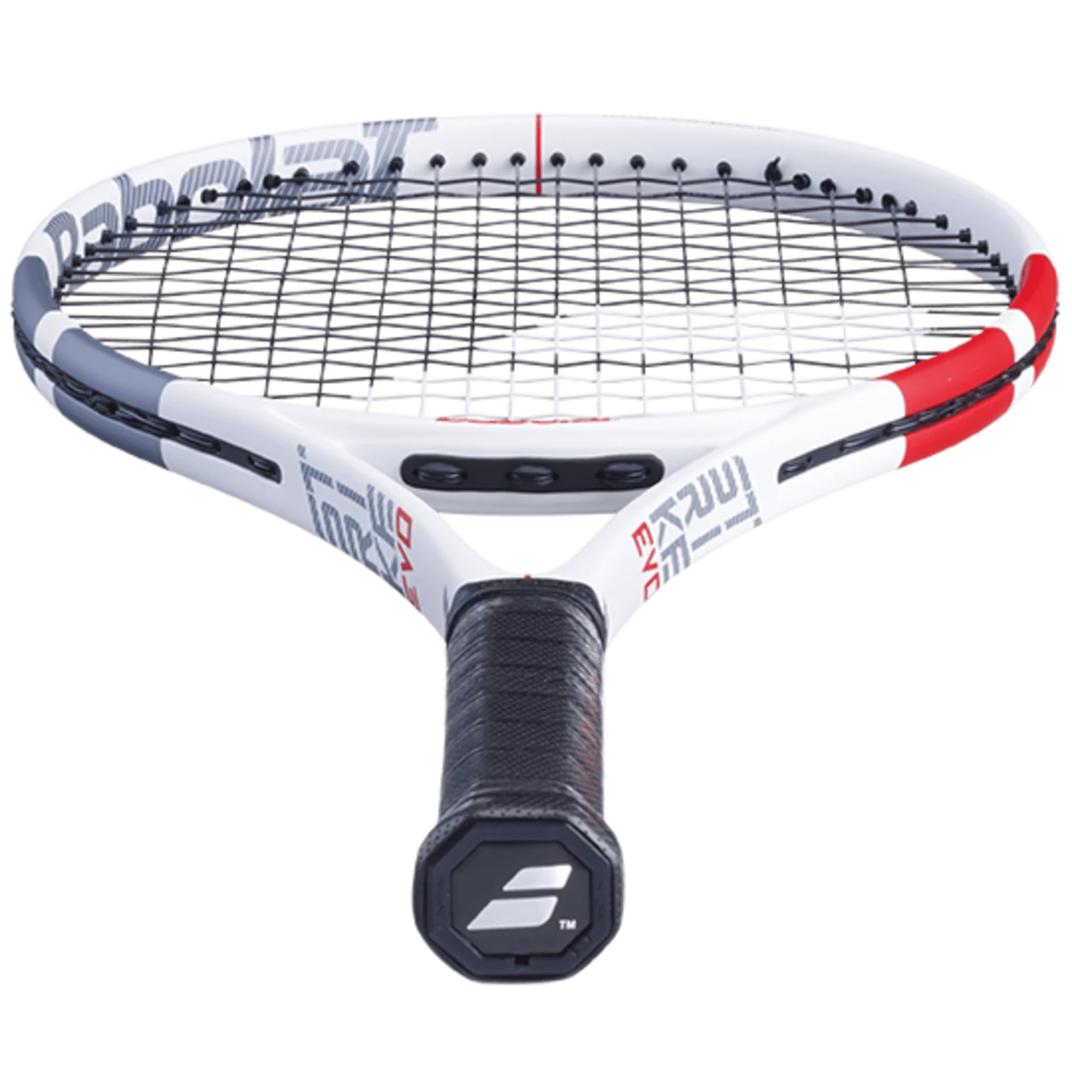 New 👏 Babolat Strike Evo Strung White Red Black ✨ 4 New 👏 Babolat Strike Evo Strung White Red Black ✨ - Image 4