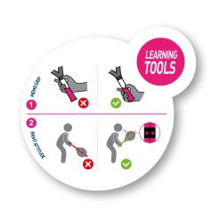 Buy 🤩 Babolat B Fly 21 White Pink Blue 🔥 -Deals Tennis Store 140243 B Fly 21 301 7 picto4