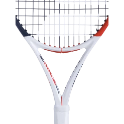 Cheap ✨ Babolat Pure Strike Junior 25 White Red Black ✔️ 7 Cheap ✨ Babolat Pure Strike Junior 25 White Red Black ✔️ -Deals Tennis Store 140400 Pure Strike JR 25 323 4 Close up Yoke