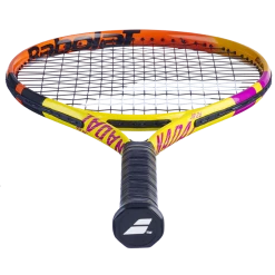 Best Sale ❤️ Babolat Nadal Junior 26 Strung Yellow Orange Purple 😀 -Deals Tennis Store 140458 Nadal JR 26 100 4 Horizontal