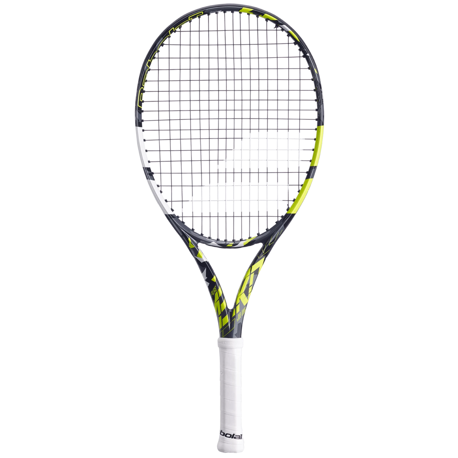 New โ๏ธ Babolat Pure Aero Junior 25 Strung Grey Yellow White ๐ 1 New โ๏ธ Babolat Pure Aero Junior 25 Strung Grey Yellow White ๐