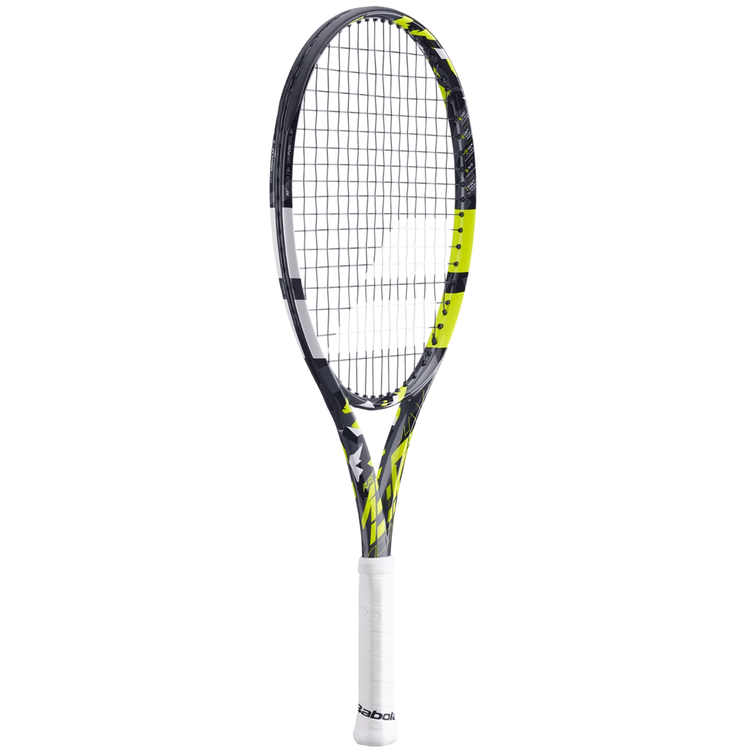 New โ๏ธ Babolat Pure Aero Junior 25 Strung Grey Yellow White ๐ 3 New โ๏ธ Babolat Pure Aero Junior 25 Strung Grey Yellow White ๐ - Image 3