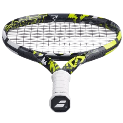 New โ๏ธ Babolat Pure Aero Junior 25 Strung Grey Yellow White ๐ 9 New โ๏ธ Babolat Pure Aero Junior 25 Strung Grey Yellow White ๐ -Deals Tennis Store 140468 Pure Aero JR 25 370 4 Horizontal