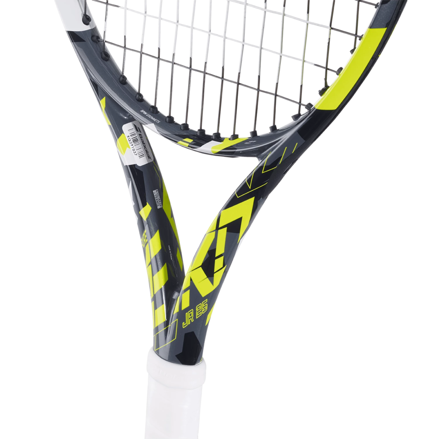 New โ๏ธ Babolat Pure Aero Junior 25 Strung Grey Yellow White ๐ 6 New โ๏ธ Babolat Pure Aero Junior 25 Strung Grey Yellow White ๐ - Image 6