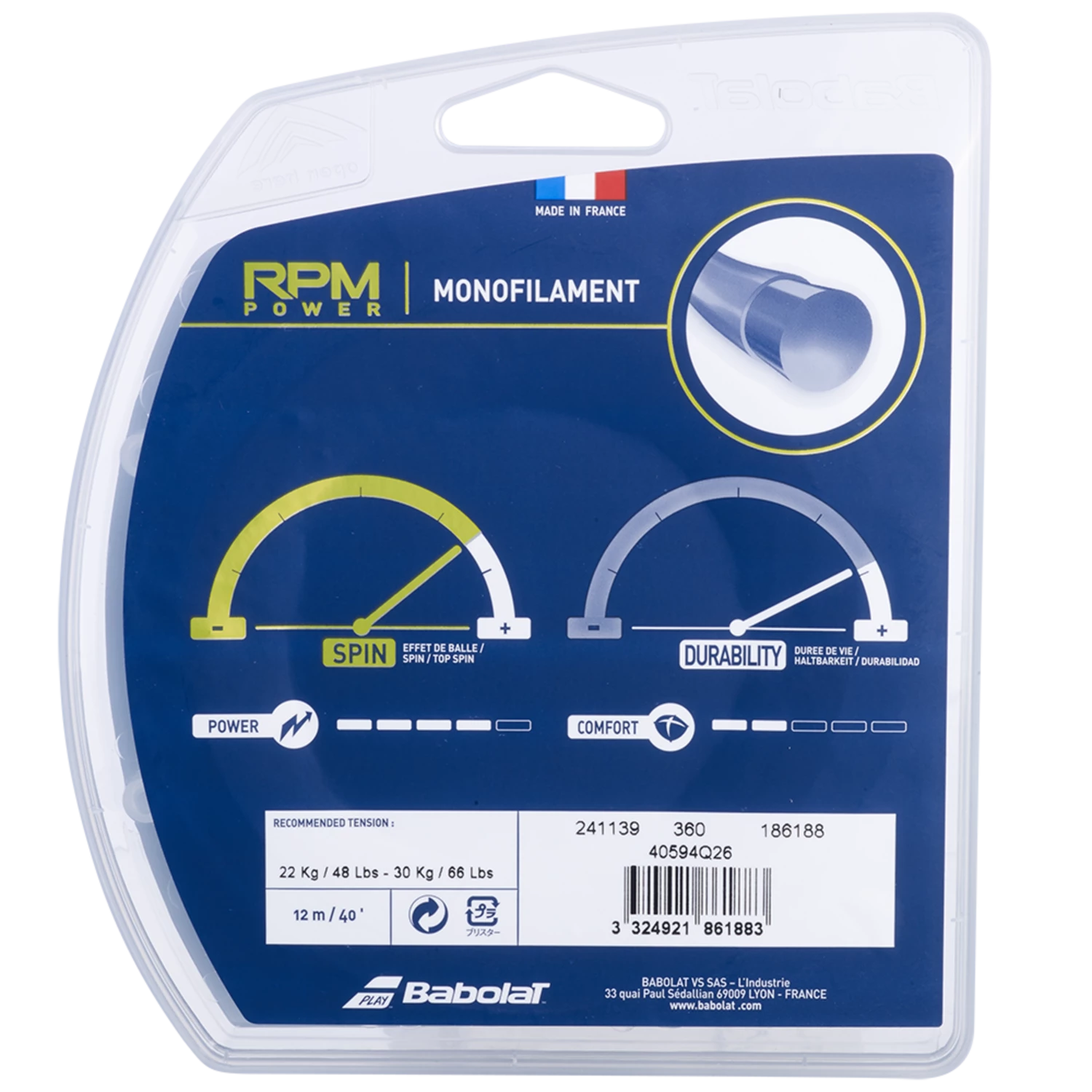 Flash Sale 𧨠Babolat RPM Power 12M π 2 Flash Sale 𧨠Babolat RPM Power 12M π - Image 2