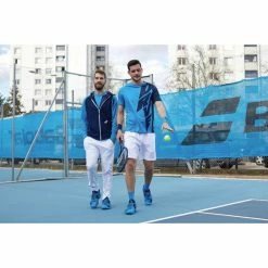 Promo 🛒 Babolat Drive Crew Neck Tee Blue 💯 9 Promo 🛒 Babolat Drive Crew Neck Tee Blue 💯 -Deals Tennis Store 2MS21011X Drive Crew Neck Tee 4086 5 Ambiance picture