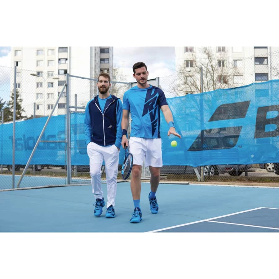 Promo 🛒 Babolat Drive Crew Neck Tee Blue 💯 5 Promo 🛒 Babolat Drive Crew Neck Tee Blue 💯 - Image 5