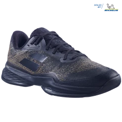 Hot Sale 😉 Babolat Jet Mach 3 All Court Men Wide Black/Gold 👍 -Deals Tennis Store 30F21846 JET MACH 3 AC M WIDE 2031 4 3 4