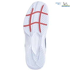 Cheapest 🌟 Babolat SFX3 All Court Men White/Estate Blue ❤️ -Deals Tennis Store 30S20529 SFX3 AC M 1005 5 sole