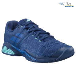 Best Sale 🤩 Babolat Propulse Blast Clay Men Dark Blue/Green 🥰 8 Best Sale 🤩 Babolat Propulse Blast Clay Men Dark Blue/Green 🥰 -Deals Tennis Store 30S22446 PROPULSE BLAST CL M 4090 4 3 4