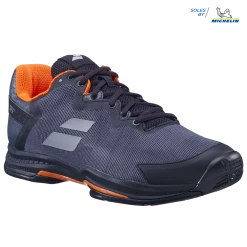 Cheap 🌟 Babolat SFX3 All Court Men Black/Orange ❤️ -Deals Tennis Store 30S22529 SFX3 AC M 2037 4 3 4