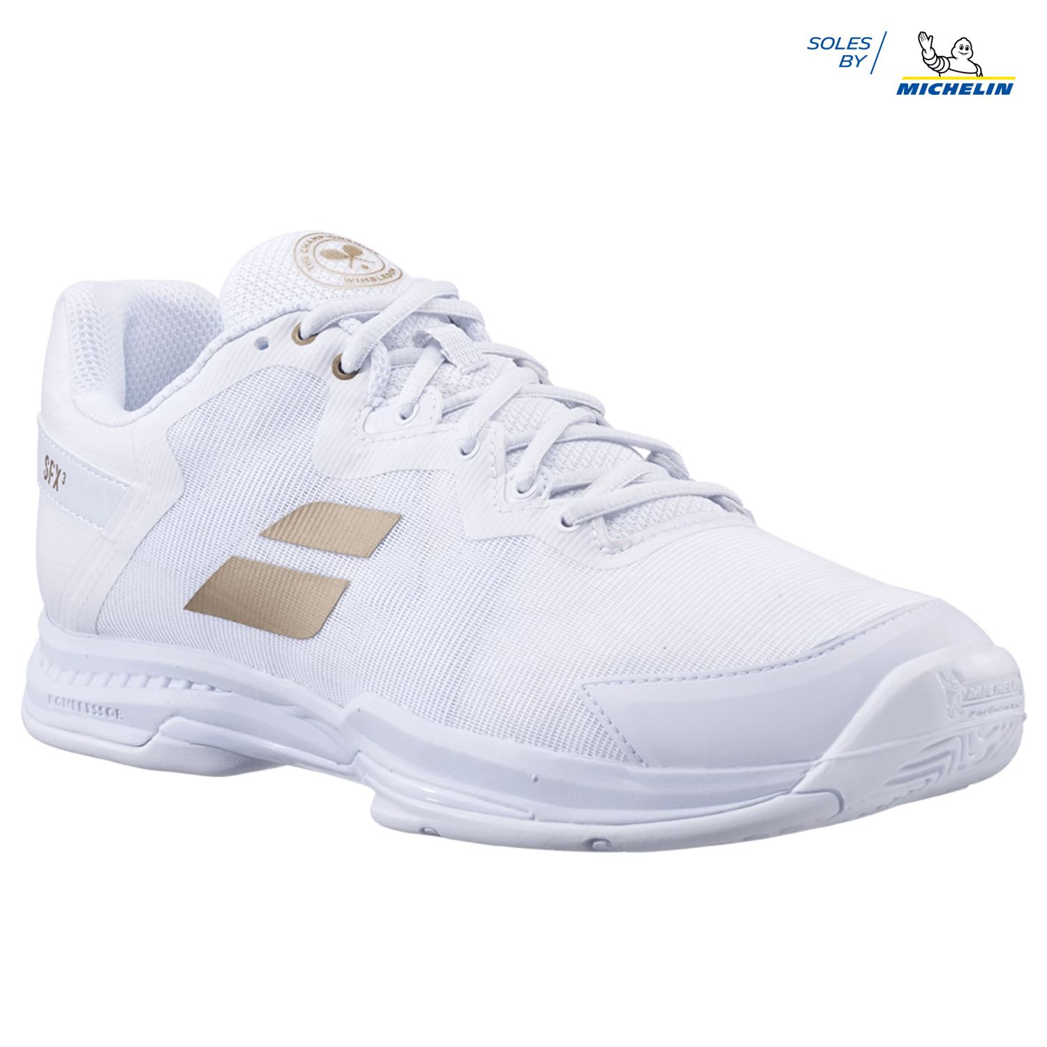 Best deal π Babolat SFX3 All Court Wimbledon White/Gold π 4 Best deal π Babolat SFX3 All Court Wimbledon White/Gold π - Image 4