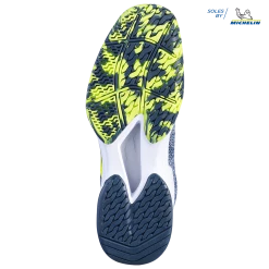 Cheap ✔️ Babolat Jet Tere All Court Men White/Dark Blue ✔️ -Deals Tennis Store 30S22649 JET TERE AC M 1069 3 Sole