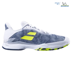 Outlet 👍 Babolat Jet Tere Sand Grass Men White/Dark Blue 😉