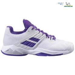 Top 10 ๐ Babolat Propulse Fury All Court ๐ฉ Women White/Purple ๐