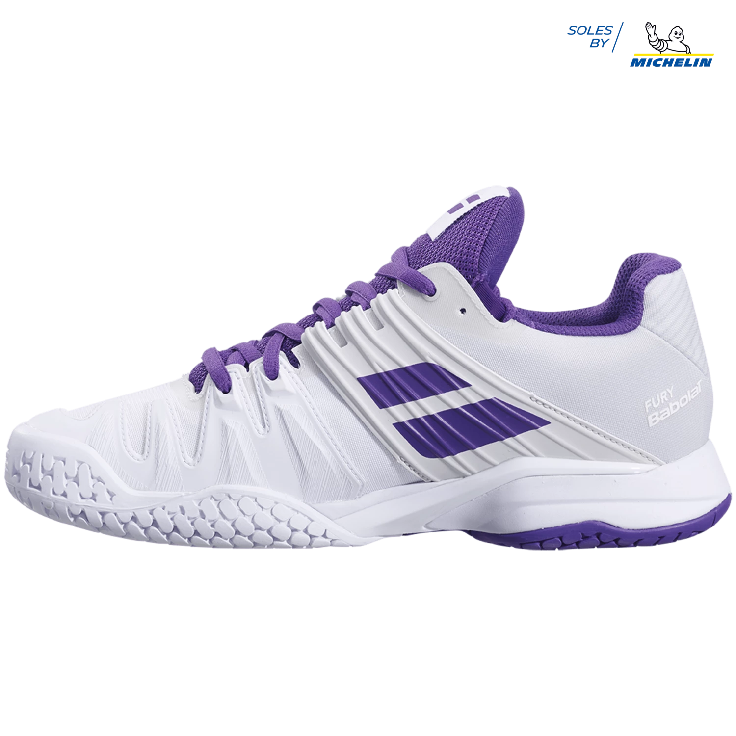 Top 10 🎉 Babolat Propulse Fury All Court 👩 Women White/Purple 😍 2 Top 10 🎉 Babolat Propulse Fury All Court 👩 Women White/Purple 😍 - Image 2