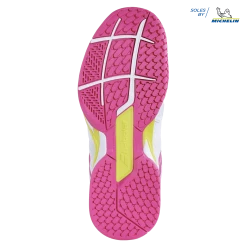 Wholesale ❤️ Babolat Propulse Blast All Court 👩 Women White/Red Rose 🔔 -Deals Tennis Store 31S21447 PROPULSE BLAST AC W 1058 5 sole