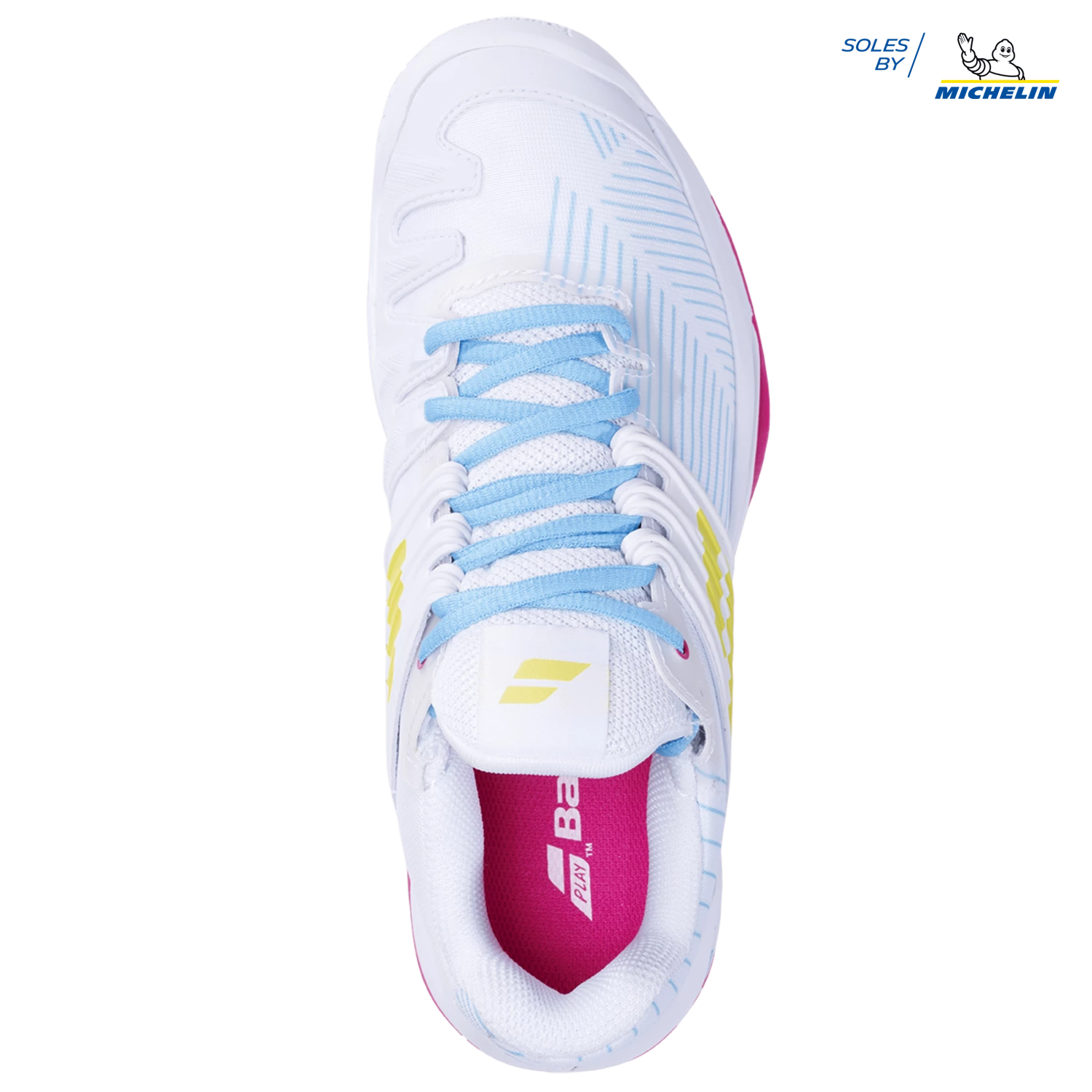 Flash Sale 😀 Babolat Propulse Fury All Court 👩 Women White/Sulphur Spring ❤️ 3 Flash Sale 😀 Babolat Propulse Fury All Court 👩 Women White/Sulphur Spring ❤️ - Image 3