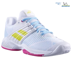 Flash Sale 😀 Babolat Propulse Fury All Court 👩 Women White/Sulphur Spring ❤️ 8 Flash Sale 😀 Babolat Propulse Fury All Court 👩 Women White/Sulphur Spring ❤️ -Deals Tennis Store 31S21477 PROPULSE FURY AC W 1064 4 3 4