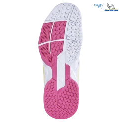 Flash Sale 😀 Babolat Propulse Fury All Court 👩 Women White/Sulphur Spring ❤️ 9 Flash Sale 😀 Babolat Propulse Fury All Court 👩 Women White/Sulphur Spring ❤️ -Deals Tennis Store 31S21477 PROPULSE FURY AC W 1064 5 sole