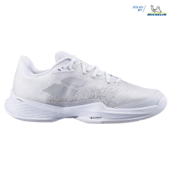 Cheap โ๏ธ Babolat Jet Mach 3 All Court ๐ฉ Women White/Silver ๐ฅ