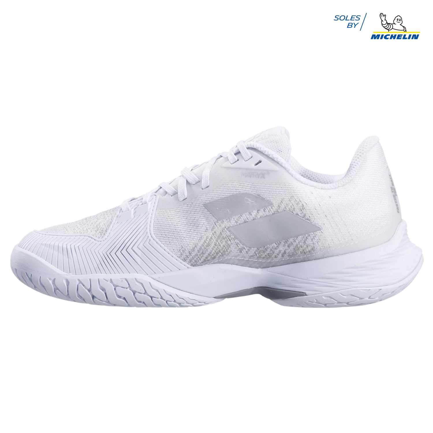 Cheap โ๏ธ Babolat Jet Mach 3 All Court ๐ฉ Women White/Silver ๐ฅ 2 Cheap โ๏ธ Babolat Jet Mach 3 All Court ๐ฉ Women White/Silver ๐ฅ - Image 2