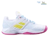 Coupon 🎉 Babolat Propulse Fury Clay 👩 Women White/Sulphur Spring ✨