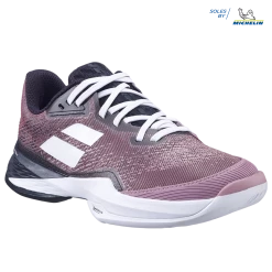 Best Pirce 😀 Babolat Jet Mach 3 All Court 👩 Women Pink/Black 💯 -Deals Tennis Store 31S22630 JET MACH 3 AC W 5023 4 3 4