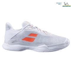 Buy ๐ Babolat Jet Tere All Court ๐ฉ Women White/Coral โค๏ธ