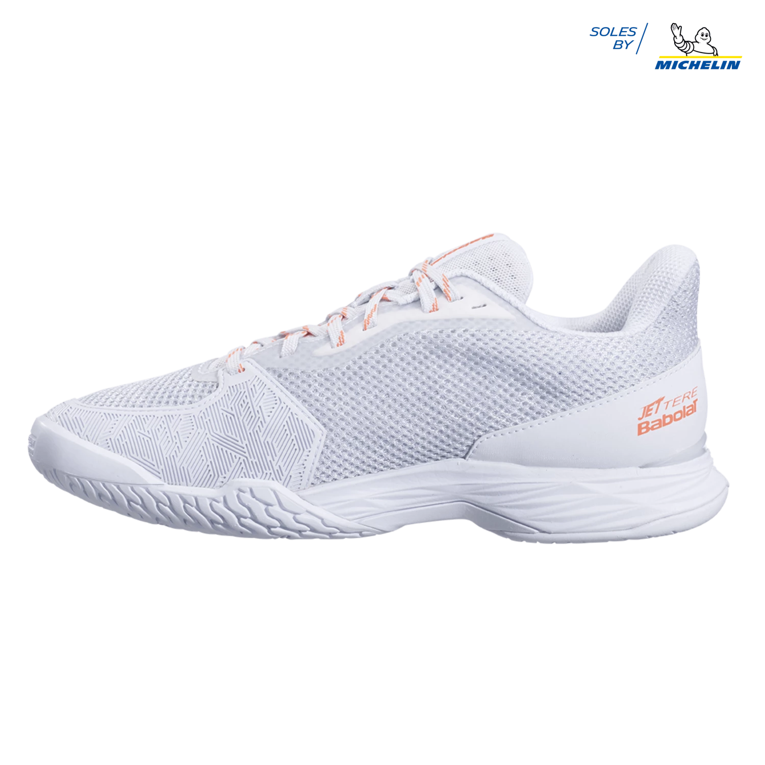 Buy ๐ Babolat Jet Tere All Court ๐ฉ Women White/Coral โค๏ธ 2 Buy ๐ Babolat Jet Tere All Court ๐ฉ Women White/Coral โค๏ธ - Image 2