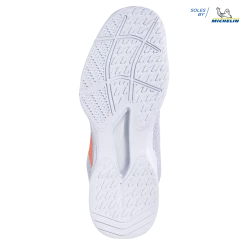Buy ๐ Babolat Jet Tere All Court ๐ฉ Women White/Coral โค๏ธ 5 Buy ๐ Babolat Jet Tere All Court ๐ฉ Women White/Coral โค๏ธ -Deals Tennis Store 31S22651 JET TERE AC W 1063 3 sole