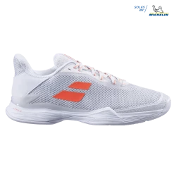 Outlet 🔔 Babolat Jet Tere Clay 👩 Women White/Coral 🎁