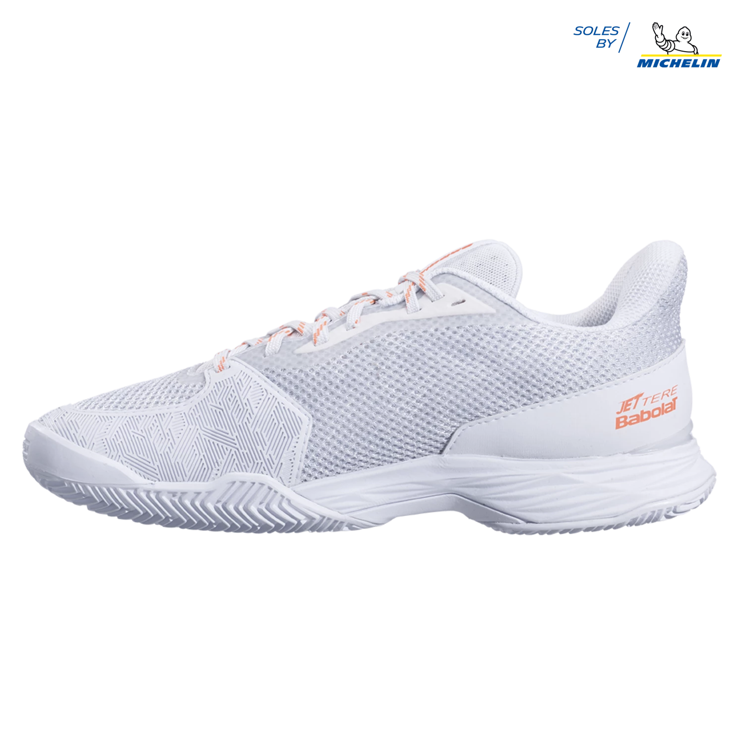 Outlet ๐ Babolat Jet Tere Clay ๐ฉ Women White/Coral ๐ 2 Outlet ๐ Babolat Jet Tere Clay ๐ฉ Women White/Coral ๐ - Image 2