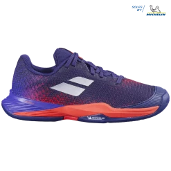 Hot Sale โ๏ธ Babolat Jet Mach 3 All Court Junior (Kid's Size) Blue/Red ๐ฅฐ