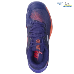Hot Sale ✔️ Babolat Jet Mach 3 All Court Junior (Kid's Size) Blue/Red 🥰 -Deals Tennis Store 32F21648 JET MACH 3 AC JR 4093 3 Top
