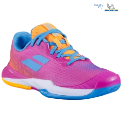 Promo ๐งจ Babolat Jet Mach 3 All Court Junior (Kid's Size) Hot Pink ๐ 8 Promo ๐งจ Babolat Jet Mach 3 All Court Junior (Kid's Size) Hot Pink ๐ -Deals Tennis Store 32S21648 JET MACH 3 AC JR 5052 4 3 4