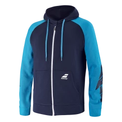 Flash Sale 😉 Babolat Drive Hood Jacket Blue ⌛ -Deals Tennis Store 4US21121X Drive Hood Jacket M 4086 2 3 4