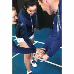 Coupon 🔔 Babolat Exercise Hood Jacket Heather Blue 🛒 8 Coupon 🔔 Babolat Exercise Hood Jacket Heather Blue 🛒 -Deals Tennis Store 4WP1121 Exercise Hood Jacket 4005 5 Ambiance picture