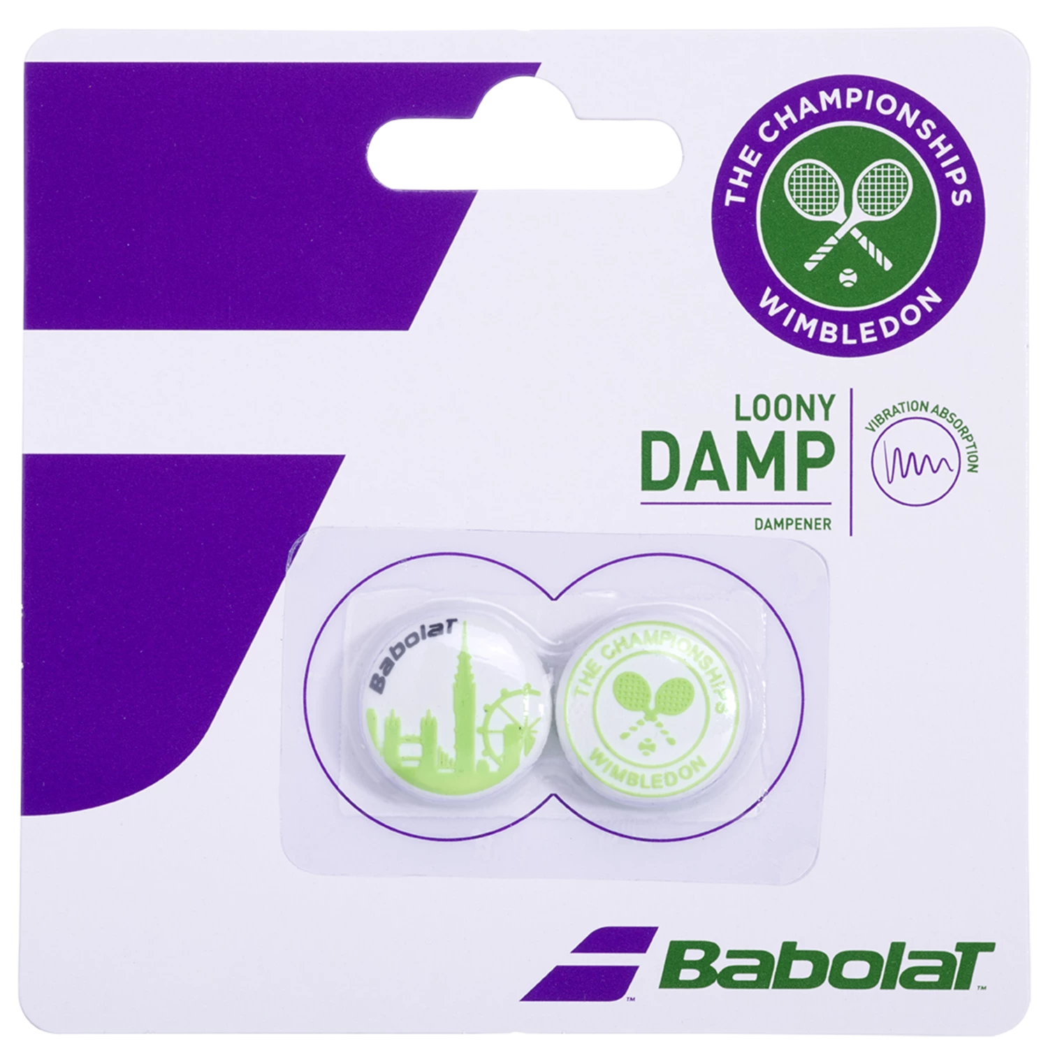 Hot Sale ๐ฅ Babolat Wimbledon Dampener X2 White Green ๐งจ 1 Hot Sale ๐ฅ Babolat Wimbledon Dampener X2 White Green ๐งจ