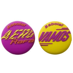 Cheap 🎁 Babolat Vamos Damp X2 Yellow Purple 😀