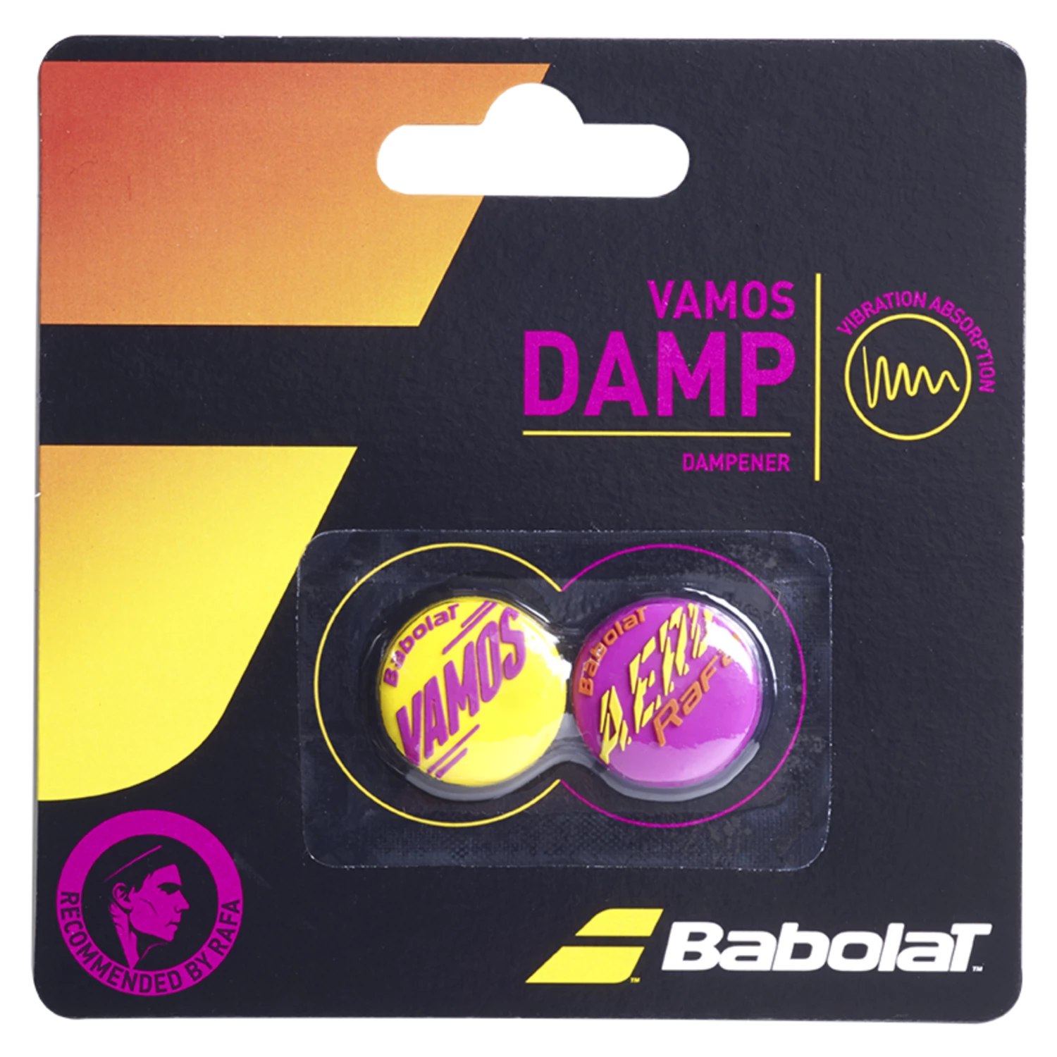 Cheap ๐ Babolat Vamos Damp X2 Yellow Purple ๐ 2 Cheap ๐ Babolat Vamos Damp X2 Yellow Purple ๐ - Image 2