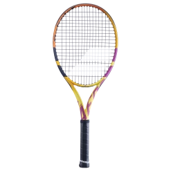 New 🤩 Babolat Mini Racquet Pure Aero Rafa Yellow Orange Purple 🔥