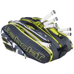 Cheapest ๐งจ Babolat RH12 Pure Aero Grey Yellow White ๐ 6 Cheapest ๐งจ Babolat RH12 Pure Aero Grey Yellow White ๐ -Deals Tennis Store 751221 RH 12 Aero 370 3 Opened