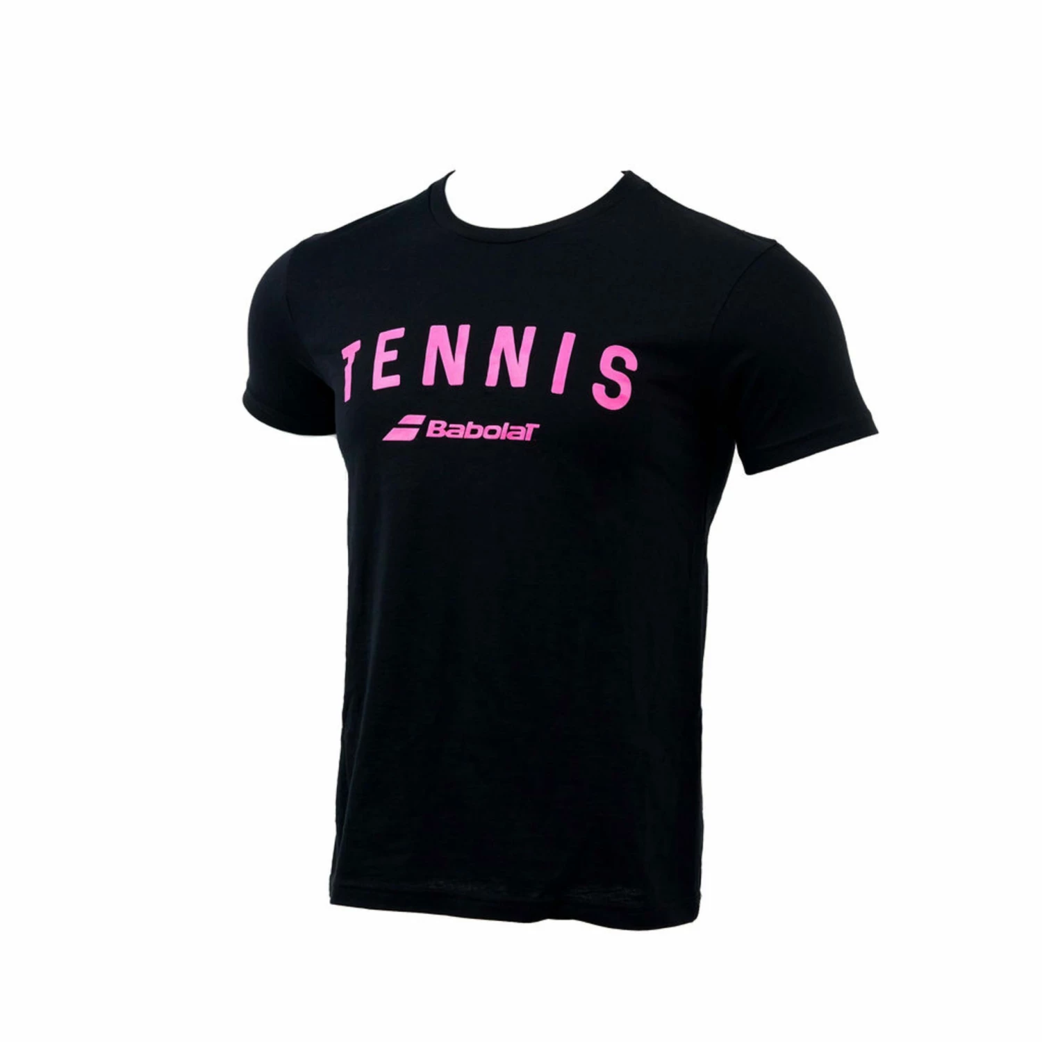 Promo 🌟 Babolat Tennis Logo Tee Black 🎁 2 Promo 🌟 Babolat Tennis Logo Tee Black 🎁 - Image 2